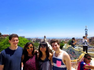 At Park Guell 